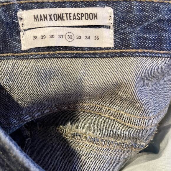 Man X One Teaspoon Jeans Mr Golds Cowboy Men's 32R NWT - Picture 13 of 16